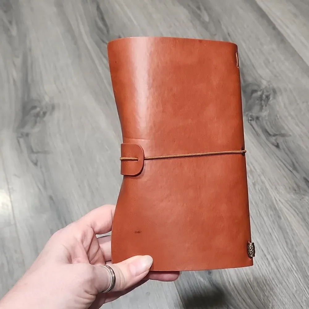 NWOT Leather Planner Journal